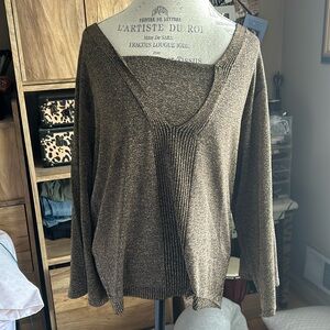 Gold & Bronze Sybelle Sweater - Large